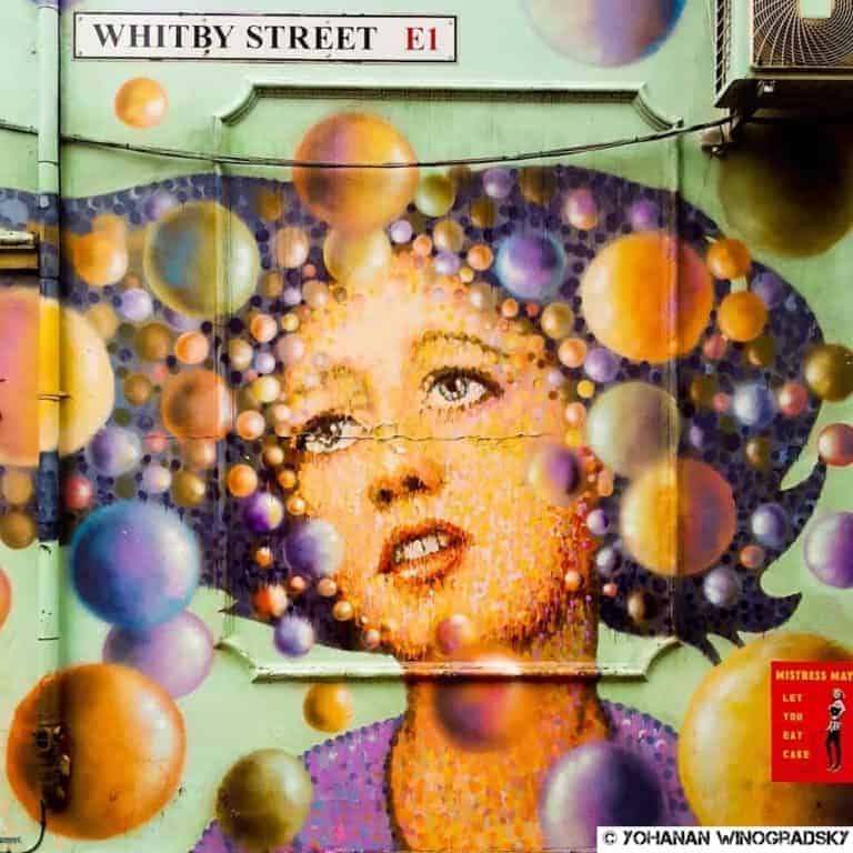 Session shoping – Street art de Jimmy C, Londres