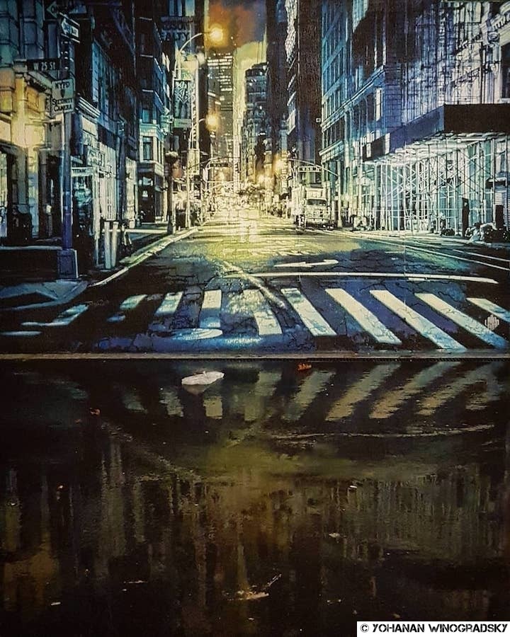 Reflections of a Wall – Street art par Loghan Hicks, Paris